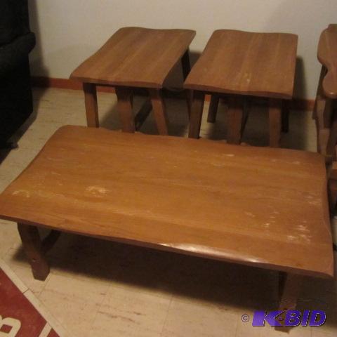Oak Coffee & Lamp Tables