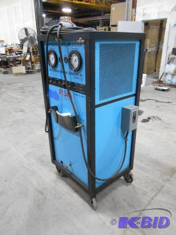 lot 14 image: Van Steenburgh Labs Refrigerant Reclaim System. NO RESERVE