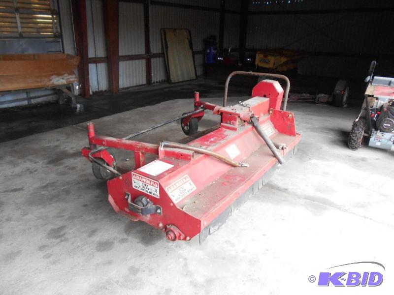 lot 5 image: Vrisimo Flail Mower  Shredder. 3 PT. Model FMS-160-T.