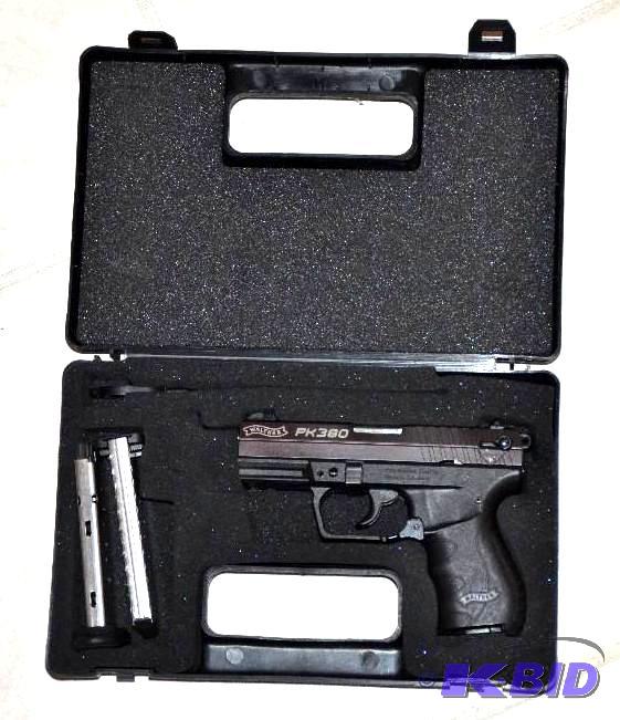 lot 1 image: Walther Smith & Wesson PK380 .380 auto p...