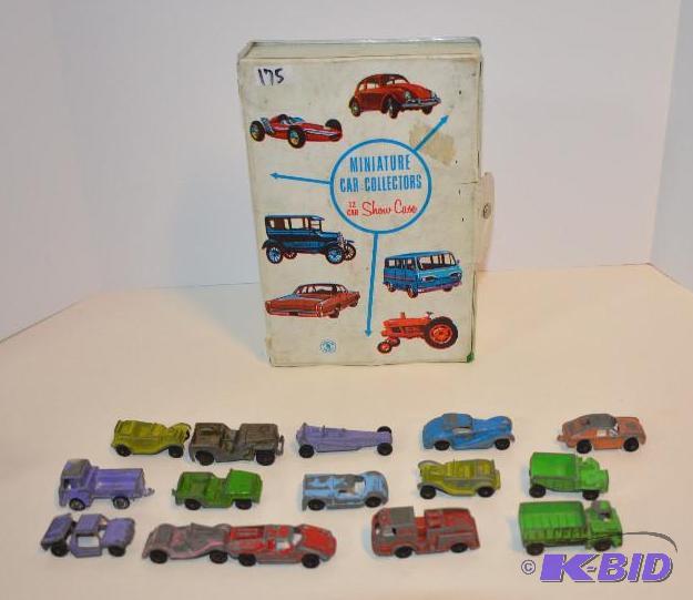 lot 175 image: Case of Vintage Tootsie cars...