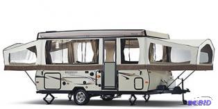 lot 1A image: 2014 Rockwood Premier Pop-up trailer mode...