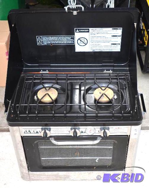 lot 3 image: Camp Chef Outdoor Camp Oven. Propane oven. Mo...