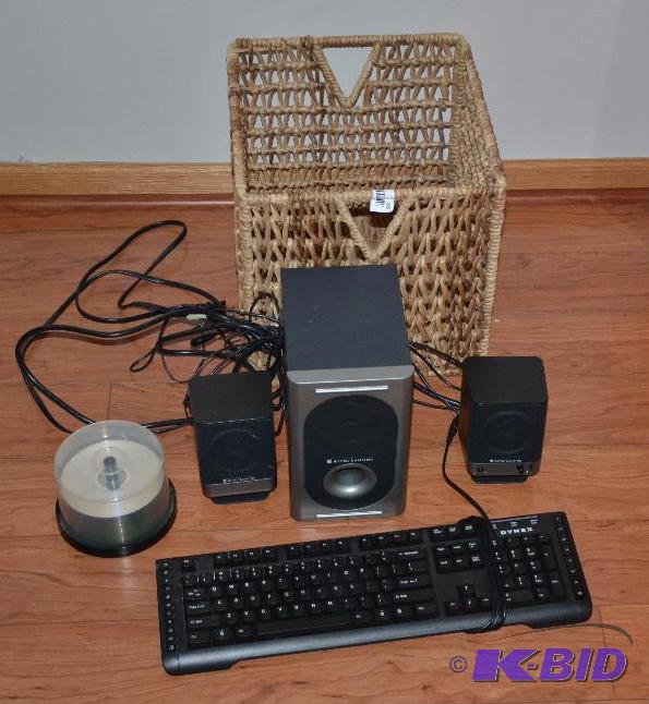 lot 65 image: &nbspAltec Lansing Amplified Speakers-speake...