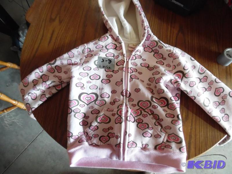 Girls Zip up Sweatshirt