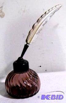 lot 160 image: Avon Ink Well - Produced 1969-1970 - Empty - ...