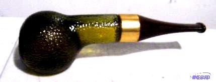 lot 239 image: Avon Pipe - Green with brown end - Full...