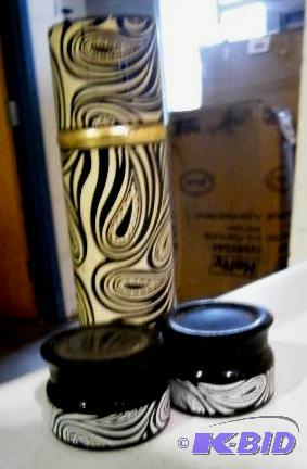lot 266 image: Avon 3 Piece Lot - &quotPatterns" - (2)...