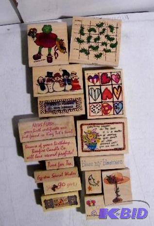 lot 286 image: Lot of 16 Stampers - All different ones - Ori...