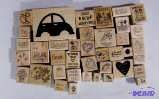 lot 290 image: Lot of 39 Stampers by Stampin Up - All differ...