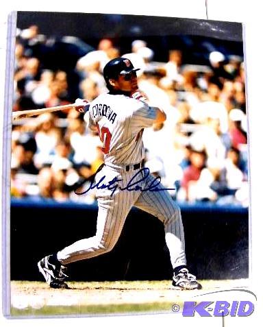 lot 317 image: Minnesota Twins Marty Cordova Autographed Pic...