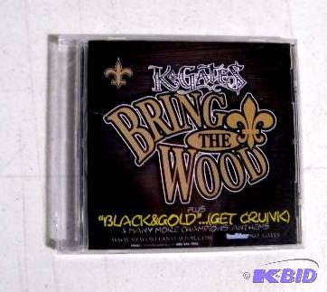 lot 332 image: CD - K.&nbspGates - Bring The Wood - Plus Bl...