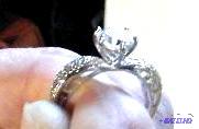 lot 35 image: Ring - Size 10 - Company is Penco - Heart sha...
