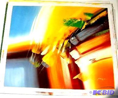 lot 37 image: Original Oil Painting on Canvas - Is not fram...