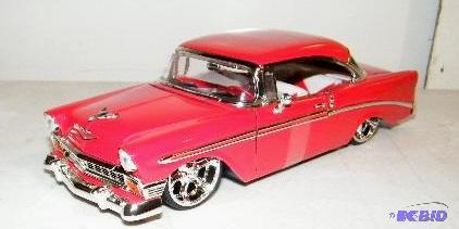 lot 96 image: 1956 Chevy Bel Air - Dub Custom Series - by J...