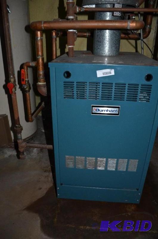 lot 101 image: Borham Boiler model P205BhWNS 130,000btu...