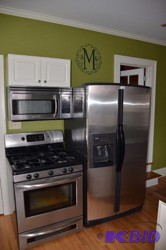 lot 2 image: Stainless Steel Kenmore Elite refrigerator s...