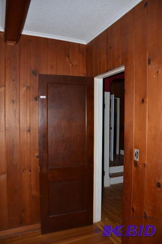 lot 48 image: Antique Wood Door 30"...