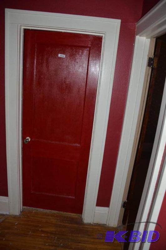 lot 60 image: Antique Wood Door-30"...