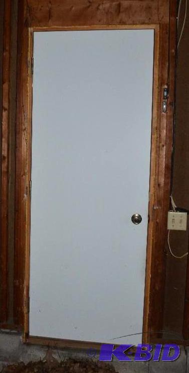 lot 66 image: 30" Steel Door...