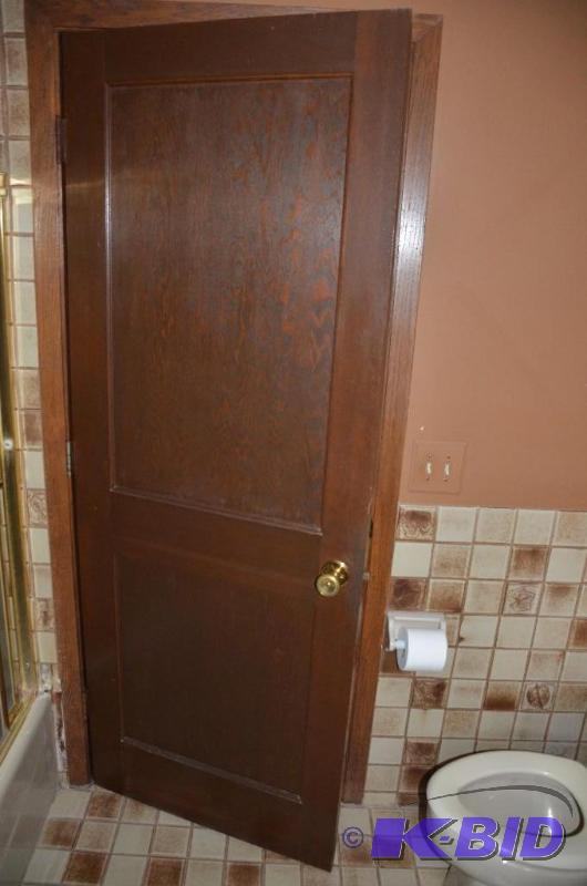 lot 76 image: Antique Wood Door -30"...