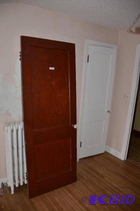 lot 78 image: 2 Antique Wood Doors&nbsp30" and 24&quo...
