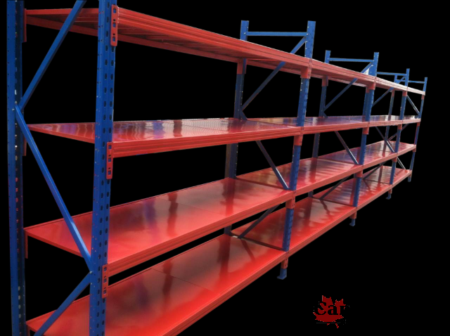 NEW INDUSTRIAL SHELVING 26.5 FT RACKING