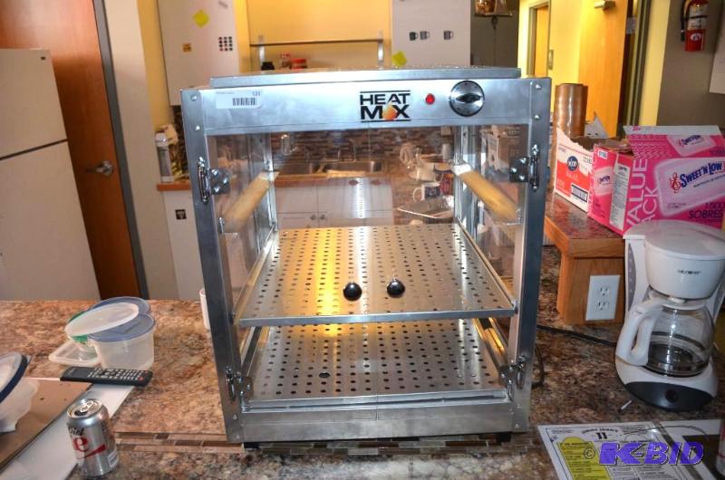 lot 121 image: Heat Max Commercial Food warmer. &nbspThis i...