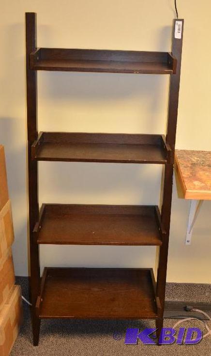 lot 123 image: Wall leaning shelf. 60&quotx25"...