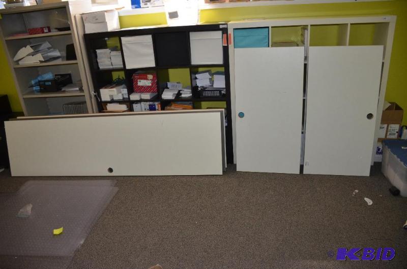 lot 131 image: 5 desk tops 2 are 50" x26", 94"...