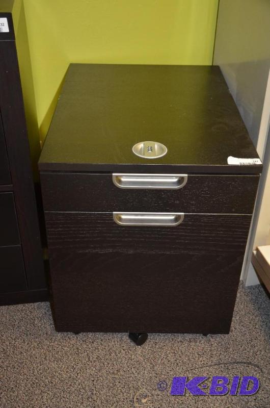 lot 137 image: IKEA GALANT Drawer unitdrop file storage, bl...