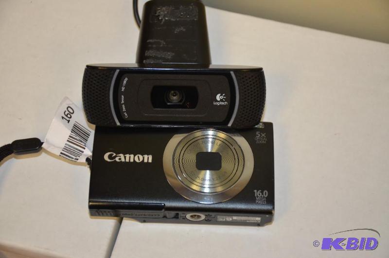lot 160 image: Logitech Pro Cam C910 HD1080 Carl Zeiss Tessa...