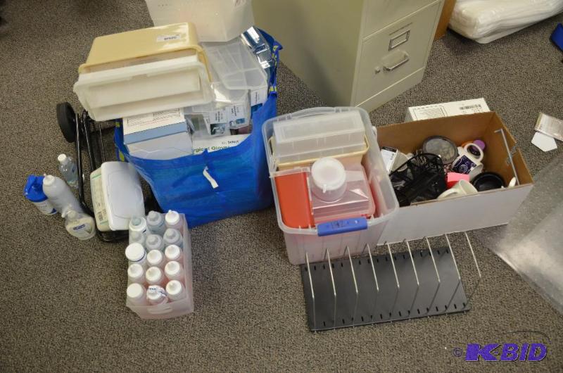lot 192 image: Large lot of medical items including latex su...