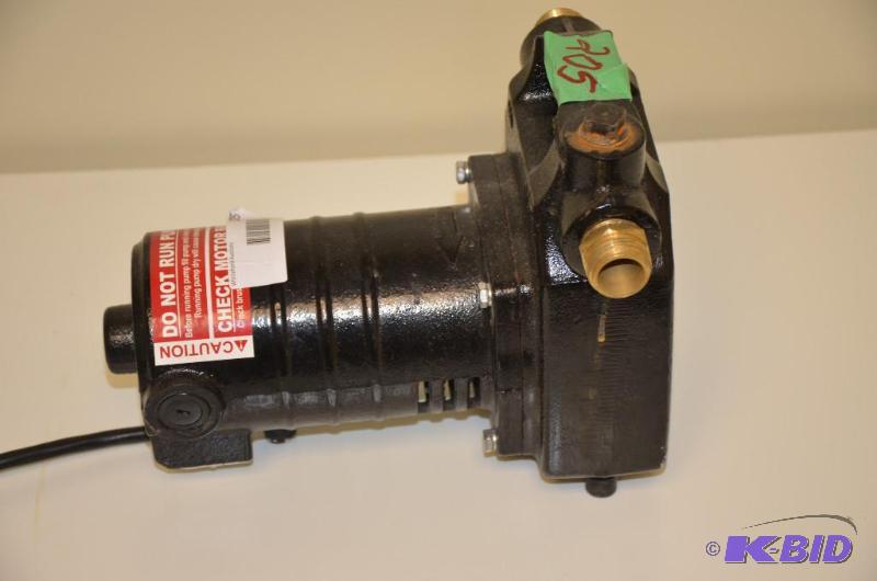 lot 205 image: 12 hp electric transfer &nbsppump , model 9...