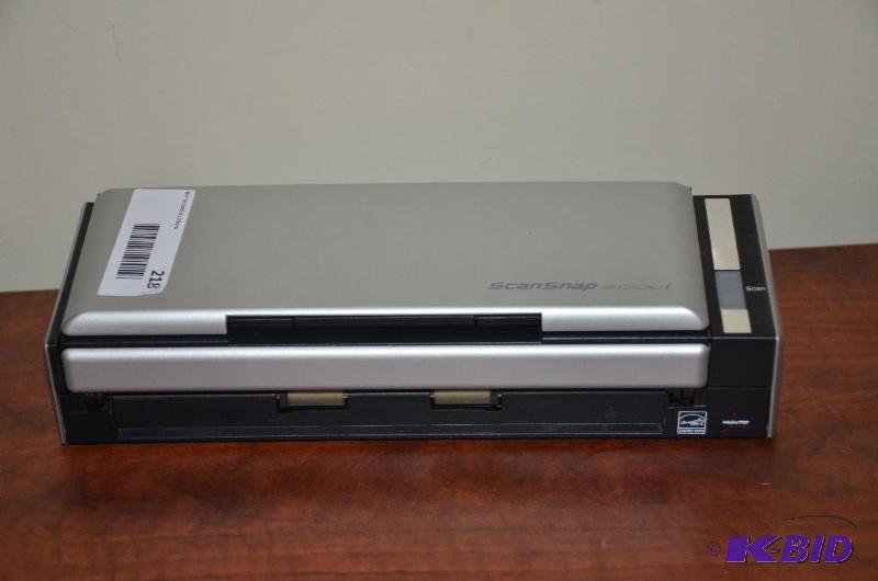 lot 218 image: ScanSnap model SC1300i, no power cord 7.5 vol...