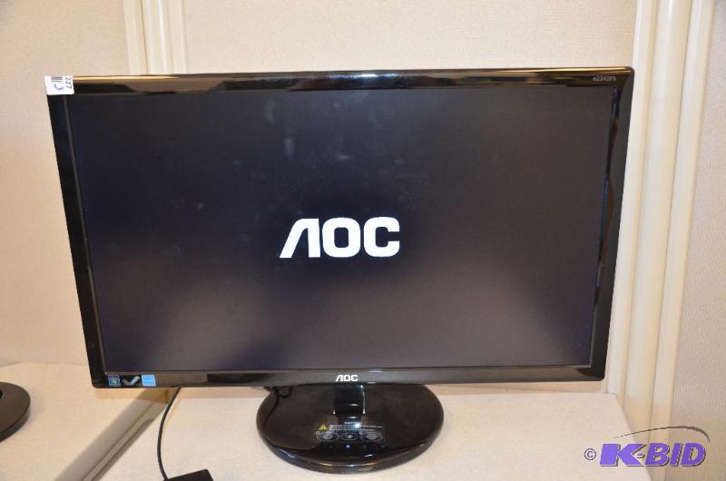lot 227 image: AOC, 23 inch, widescreen, ultra thin, compute...