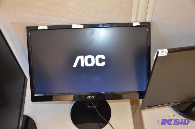 lot 228 image: AOC, 20 inch, widescreen, ultra thin, compute...