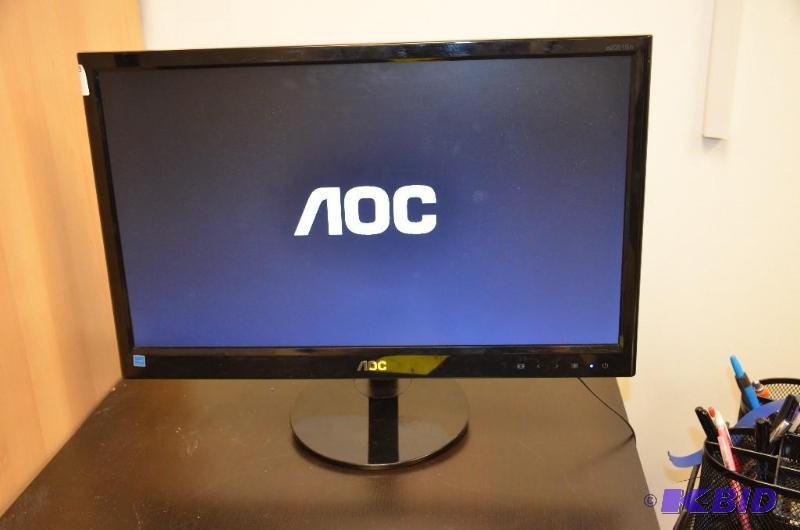 lot 229 image: AOC, 20 inch, widescreen, ultra thin, compute...