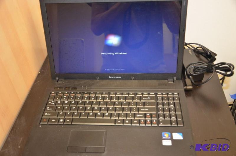 lot 232 image: Lenovo, Laptop computer. Windows 7. Model num...