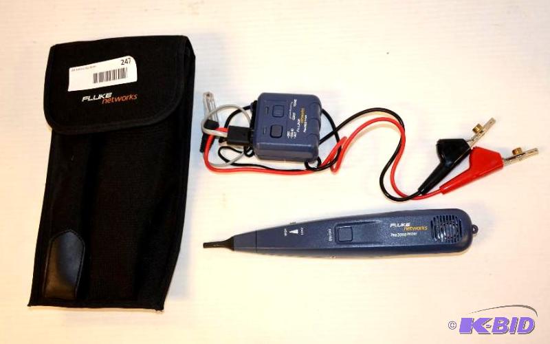 lot 247 image: Fluke Networks Pro&nbsp3000 Probe with case ...
