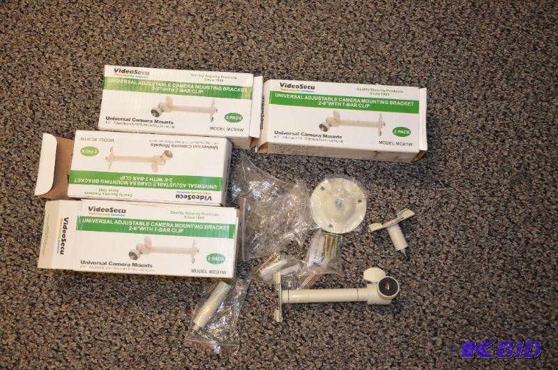 lot 265 image: 5 video secu universal adjustable camera moun...