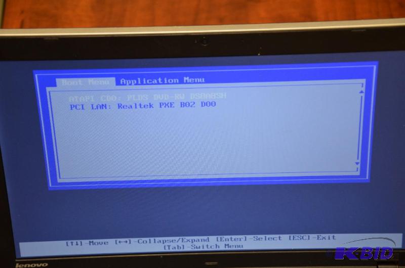lot 71 image: Lenovo Think Pad i3 E520 powers up, no hard d...