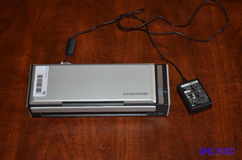 lot 76 image: The ScanSnap S1300 Mobile Scanner  Makes Docu...