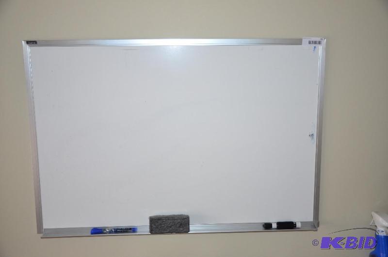 lot 79 image: White board 36x24...