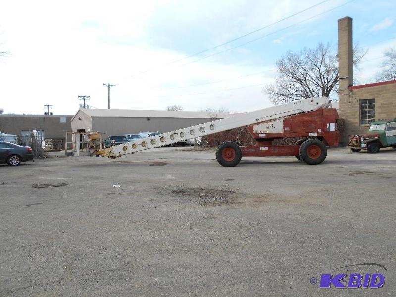 Snorkel TB-120CU 4X4 Boom Lift. 120 Lift. Runs.