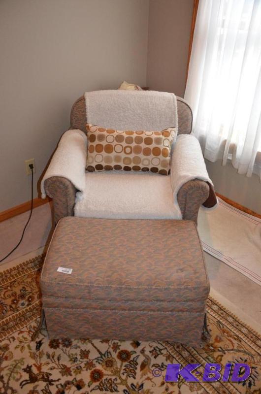 Chair &amp ottoman. 2nd level...