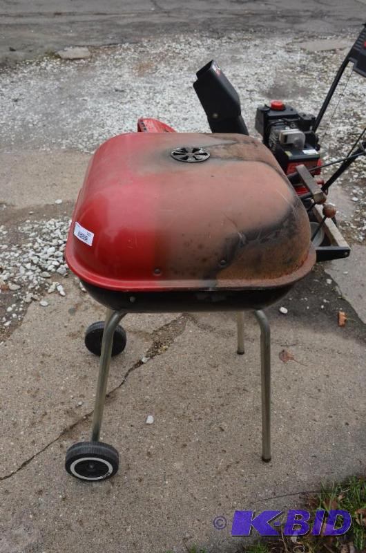 Charcoal grill...