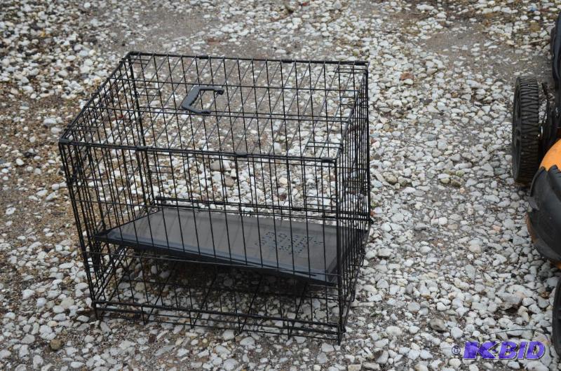 Pet wire collapsible cage 18x21x24&quot...