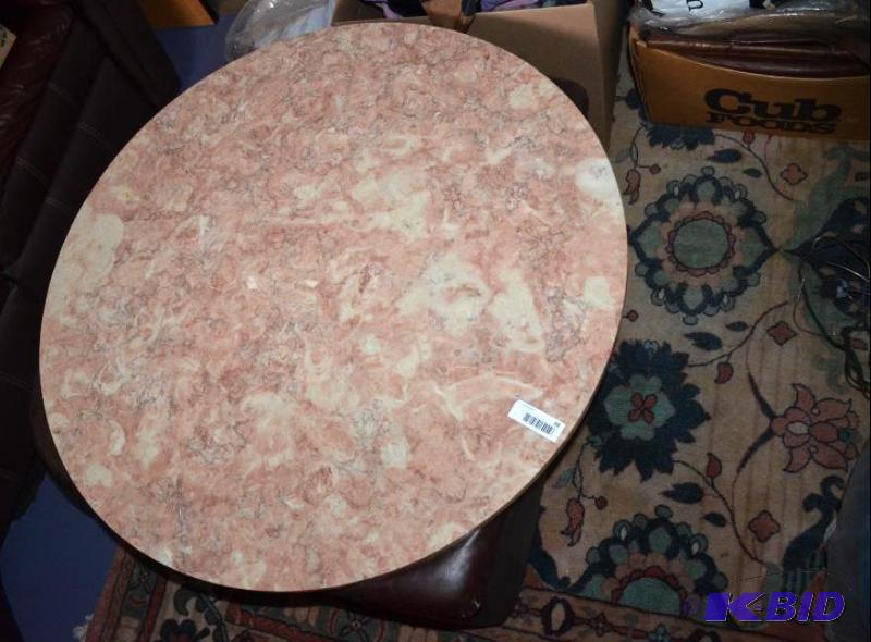 Granite top 36&quot diameter. Bring help to ...