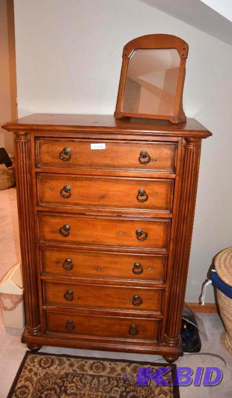 Wood dresser 38x19x54&quot. Bring help to re...